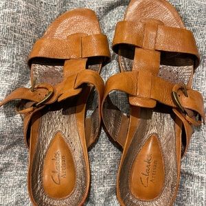 Clark’s Artisan Sandals sz 8 1/2W, Wide width